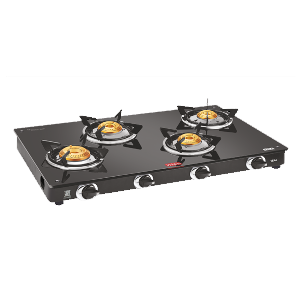 Vidiem VERA 4 BURNER GAS STOVE (VIDIEMVERA4B)