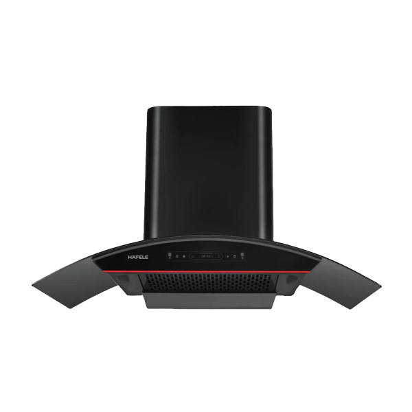 Hafele Renata Curved 90 - 90cm Wall Mounted Chimney with Auto Clean, Touch & Gesture Control (RENATACURVED90)
