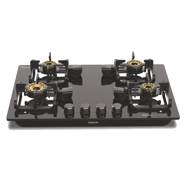 Vidiem Vogue V1 4-Burner Gas Cooktop (VIDIEMVOGUEV1GT4B)