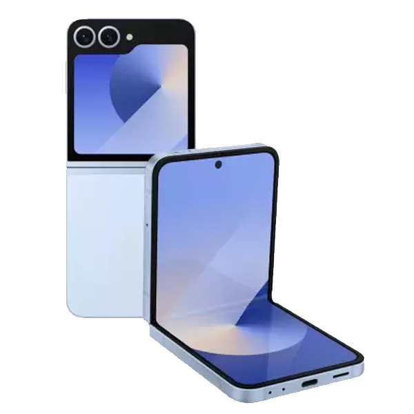 Samsung Galaxy Z Flip6 5G (Light Blue, 512 GB) (12 GB RAM) (ZFLIP65G12512GBLTBLU)