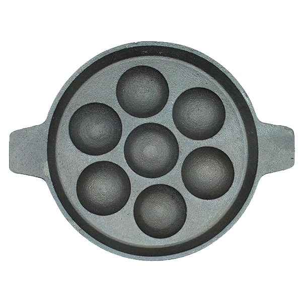 Eleenova Shakti Cast Iron 7 Pits Paniyarakal (ELEPANNIYSHAKTI200MM)