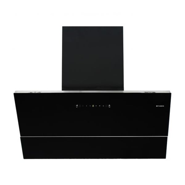Faber 90 cm 1500 m³/hr angular Kitchen Chimney (Filterless technology, Touch Control, Black) (APEXFLHCSCBK90)