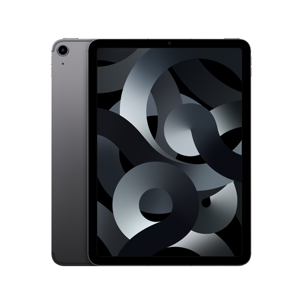 Apple iPad Air 5th Gen 2022 10.9 inch Wi-Fi + Cellular Tablet, 64 GB, Space Grey, IPDAIR10.9WC64SMM6R3)