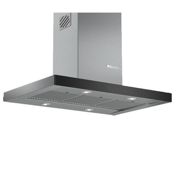 Bosch 90 cm Island Chimney Supra Glass Serie-4 Stainless Steel (DIB098G50I)