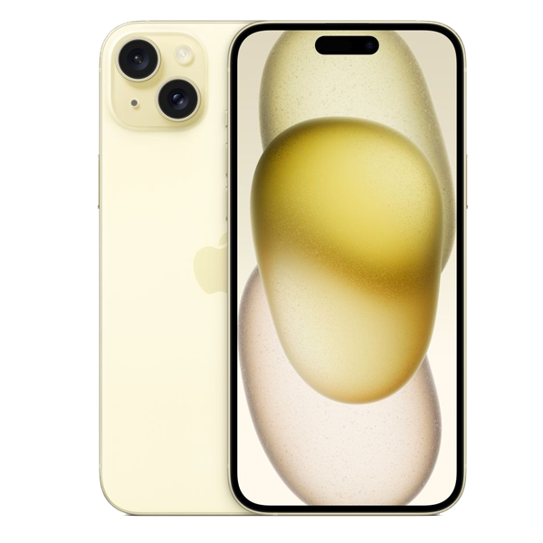 Apple iPhone 15 Plus 256 GB, Yellow (IP15PLUS256YLWMU1D3)