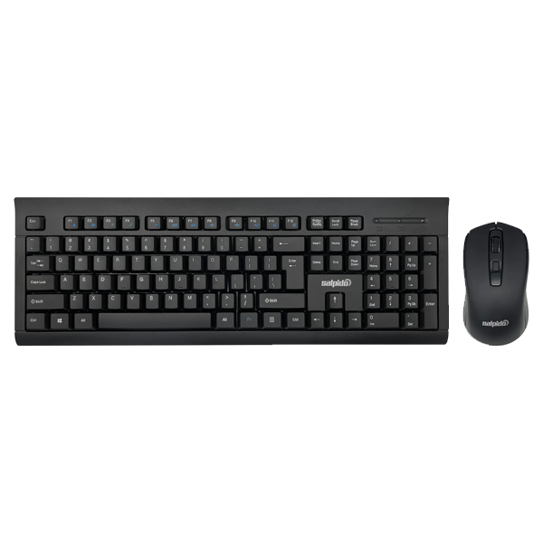 Salpido G-110 2.4G Wireless Multimedia Keyboard and Mouse Combo (SPWKMG110)