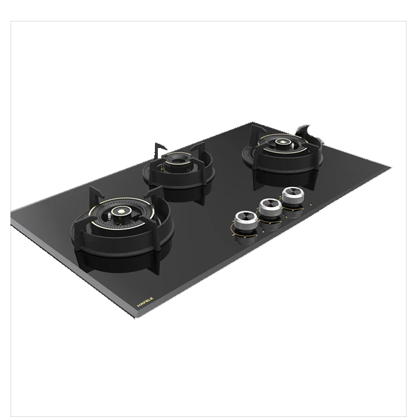 Hafele Altius FS 378 78 cm 3 Burner Built-In Hob with Full Brass Burners (ALTIUSFS378)