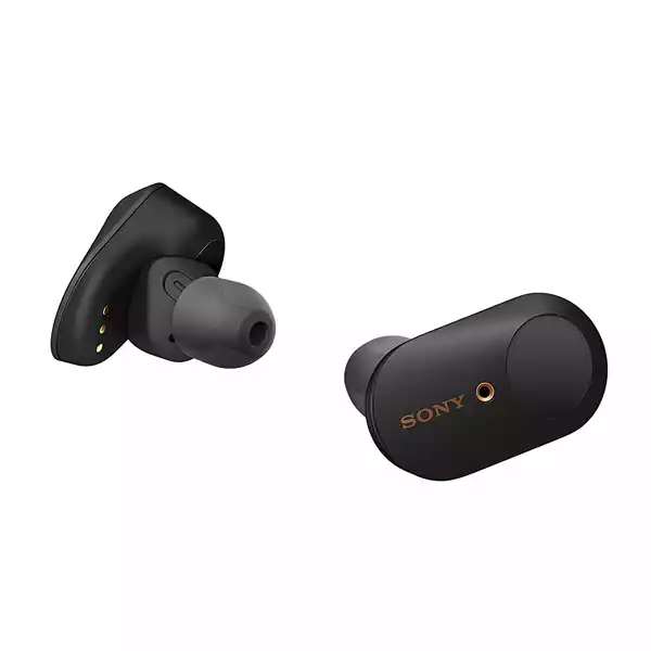 Sony WF-1000XM3 Truly Wireless Bluetooth In-Ear Headphones with Battery Life 32 hours, Alexa voice control and mic for phone calls – True Wireless Industry Leading Active Noise Cancellation (Black)(SONYTWHPWF1000XM3)