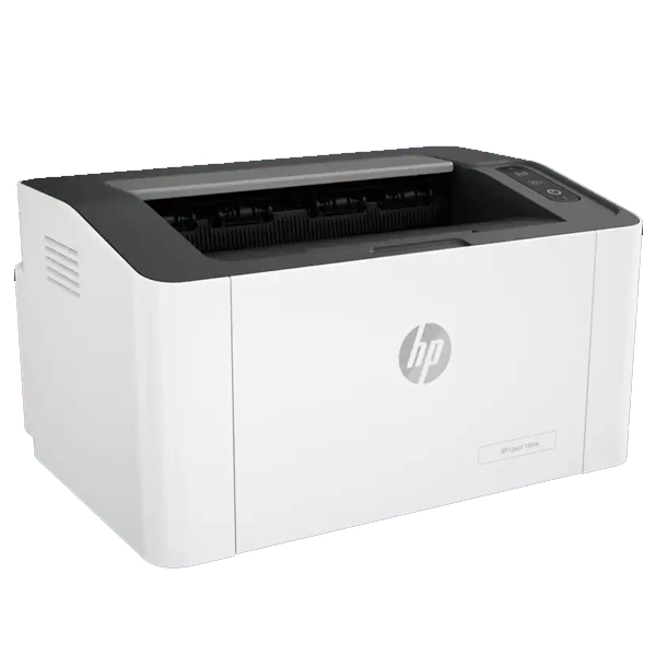 HP Laser 108 w Single Function WiFi Monochrome Laser Printer (White, Grey,  Toner Cartridge) (HPLASER108WWIFI)