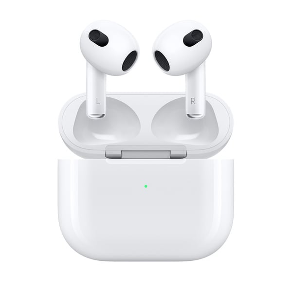 Apple AirPods 3 In-Ear Truly Wireless Earbuds with Mic (Bluetooth 5.0, Fast Charging, MME73HN/A, White) (APPLEAIRPODS3RDGEN)