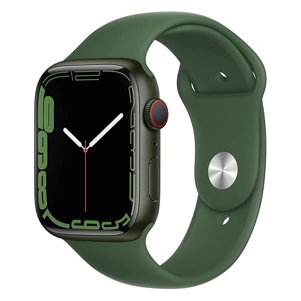 Apple Watch Series 7 (GPS + Cellular, 45mm) - Green Aluminium Case with Sport Band (IWS7CELL45MMGREEN)