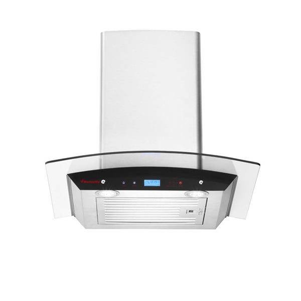 Butterfly Reflection Auto Clean Wall Mounted Chimney  (Silver 1200 m3/h) - (REFLECTIONPLUS90EC)