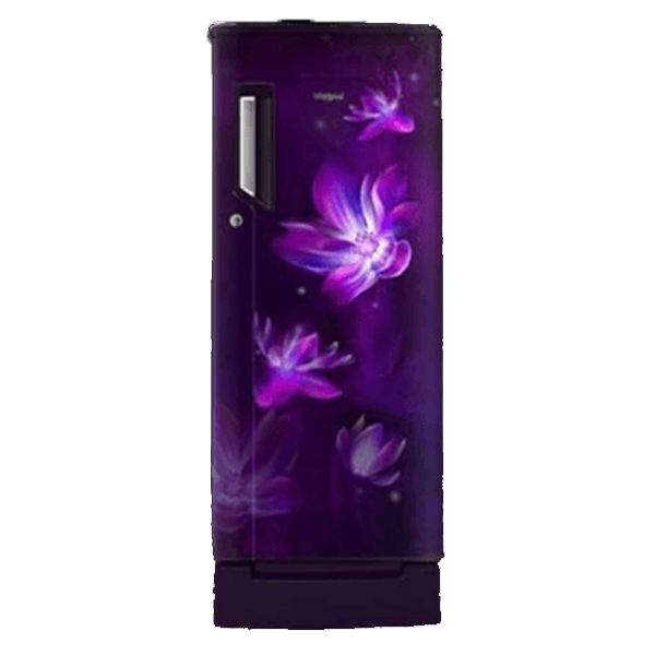Whirlpool 200 L 5 Star Single Door Direct Cool Inverter Refrigerator Purple Blossom-Y (215IMPCPRM5SINVPPBSY)