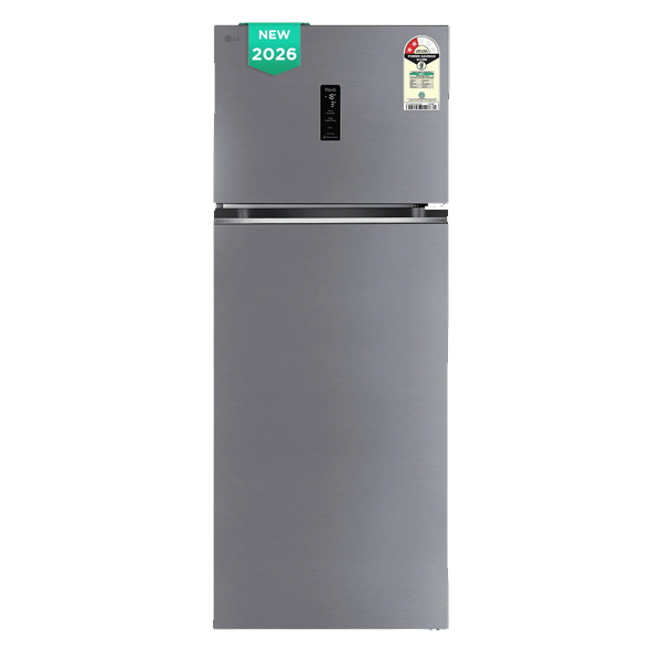 LG 466 Litres 2 Star Frost Free Double Door Smart Wifi Enabled Convertible Refrigerator (GLT4626TMPZ)