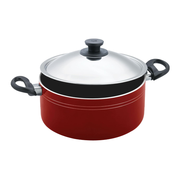 Pigeon by Stovekraft Non-Stick Biriyani Pot with Lid 11 Litres (PGNSBIRYANIPOT11L)