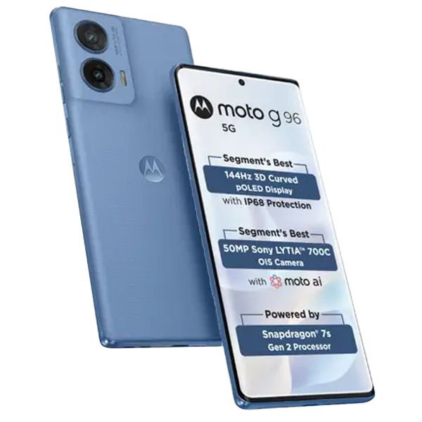 Motorola G96 5G (8GB RAM, 256GB Storage, MOTOG965G8256GB)