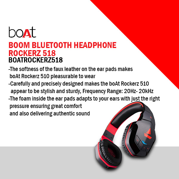 Buy Shop Compare Boat Boatrockerz518 Wireless Bluetooth Headphones At Emi Online Shopping Showroom At Low Price