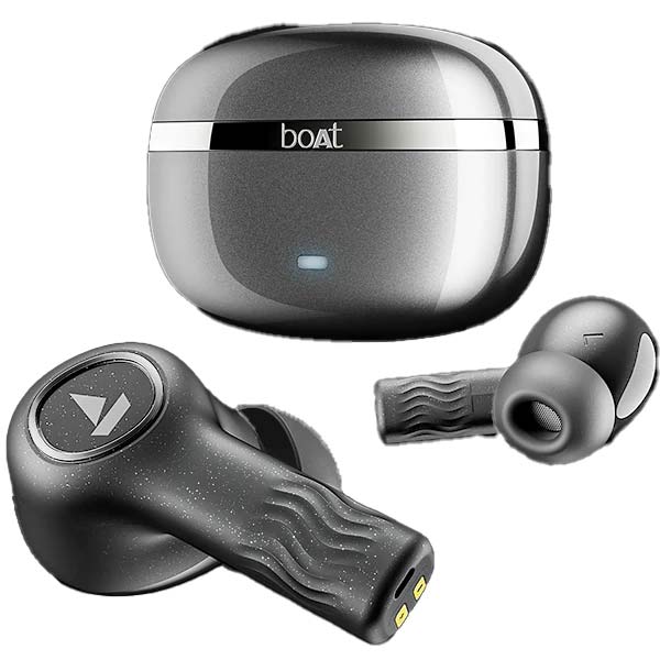 BOAt Nirvana Iris Truly Wireless in Ear Ear Buds  w/Up to 32 dB Active Noise Cancellation (BOATEBNIRVANAIRISTWS)