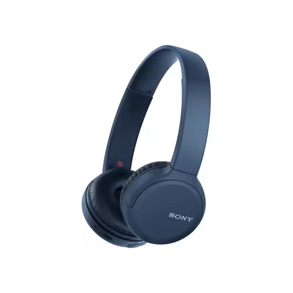 Sony WH-CH510 Bluetooth Boom Headset Google Assistant enabled with Mic (Blue, On the Ear) (SONYBTBHWHCH510)