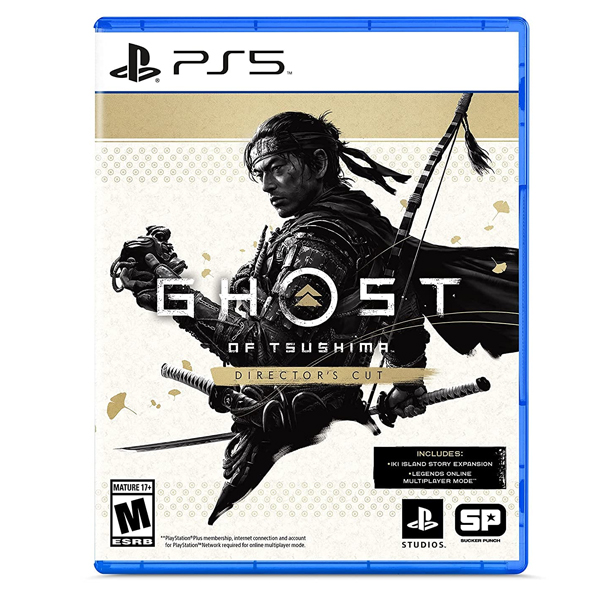 Sony Ghost of Tsushima Director's Cut Edition For PS5 (Action-Adventure Games, Standard Edition) (PS5CDGHOSTTSUSHIMADC)