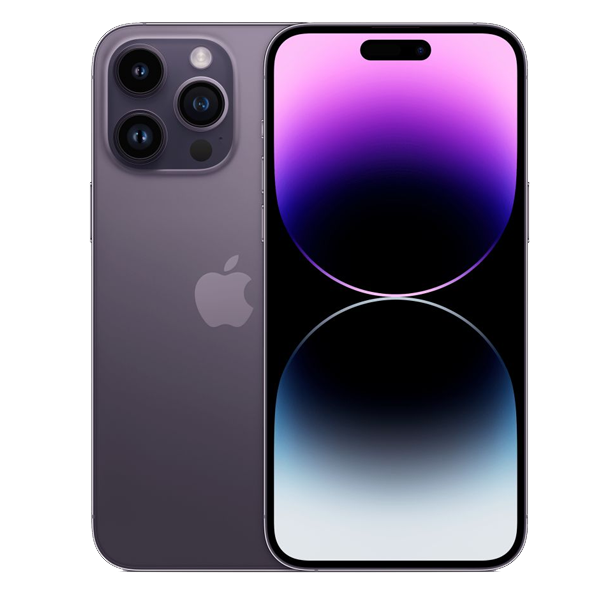 Apple iPhone 14 Pro Max (128GB, Deep Purple, IP14PROMAX128GBDEPLE)