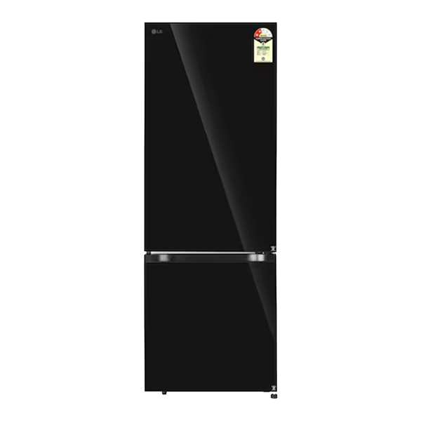 LG 340 Litres 2 Star Frost Free Double Door Bottom Mount Smart Wifi Enabled Convertible Refrigerator (GLB3426BEBM)