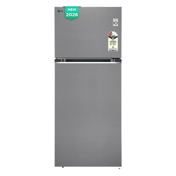 LG 380 Litres 2 Star Frost Free Double Door Smart Wifi Enabled Convertible Refrigerator (GLT3826SNPZ)