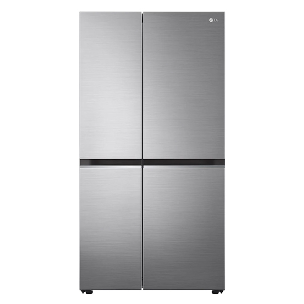 LG 687 L Frost Free Side by Side Refrigerator (GCB257SLUV)