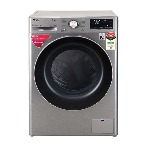 LG 9 kg Fully Automatic Front Load Silver (FHV1409ZWP)
