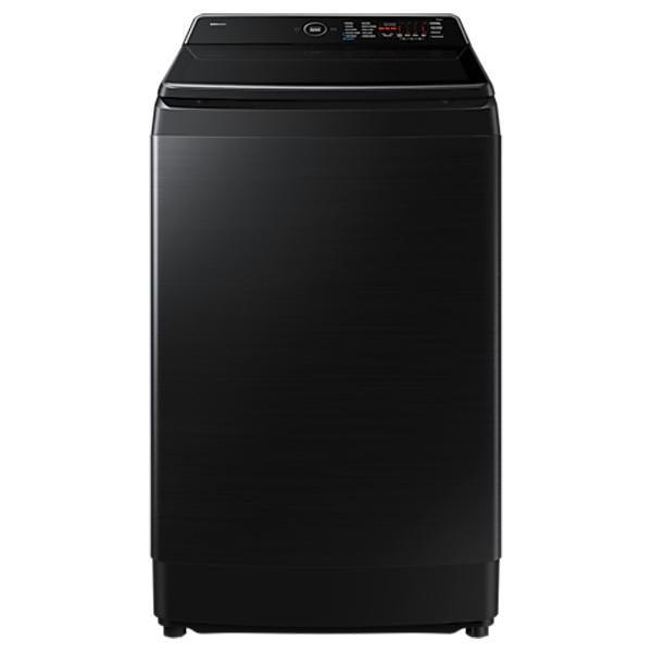 Samsung 12 kg 5 Star Wi-Fi Inverter Fully Automatic Top Load Washing Machine (AI VRT+ Technology, Black Caviar, WA80F12B6B)