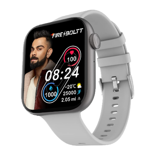Fire-Boltt Ring 3 BSW043 Smartwatch with Bluetooth Calling (45mm HD Display, IP67 Water Resistant, FBRING3BSW043)