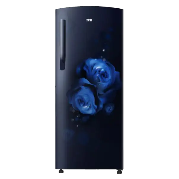 IFB 206 L 4 Star Single Door Direct Cool Refrigerator (Blue - Flower, IFBDC2324IBV)
