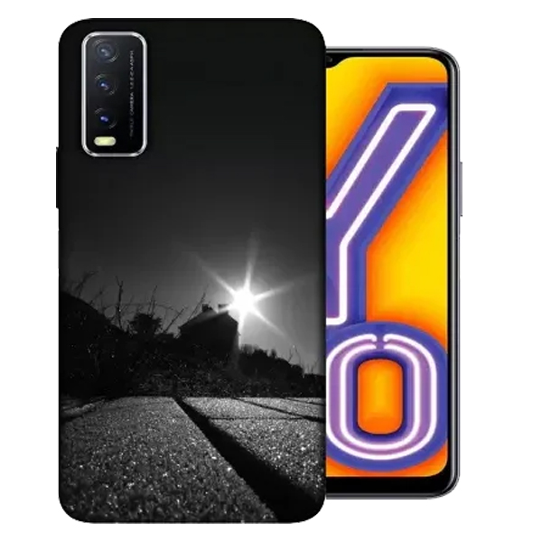Treecase Back Cover for Vivo Y20 / Vivo Y20 Back cover , Back Case , Mobile Back Cover  (Multicolor, Dual Protection, Silicon) (VIVOBCY20)