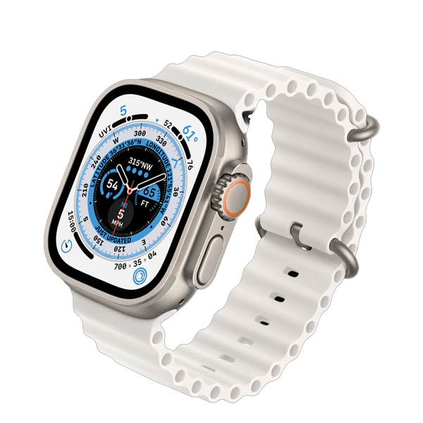 Hapipola Go Smartwatch ,White Strap (HAPIPOLASWGO)