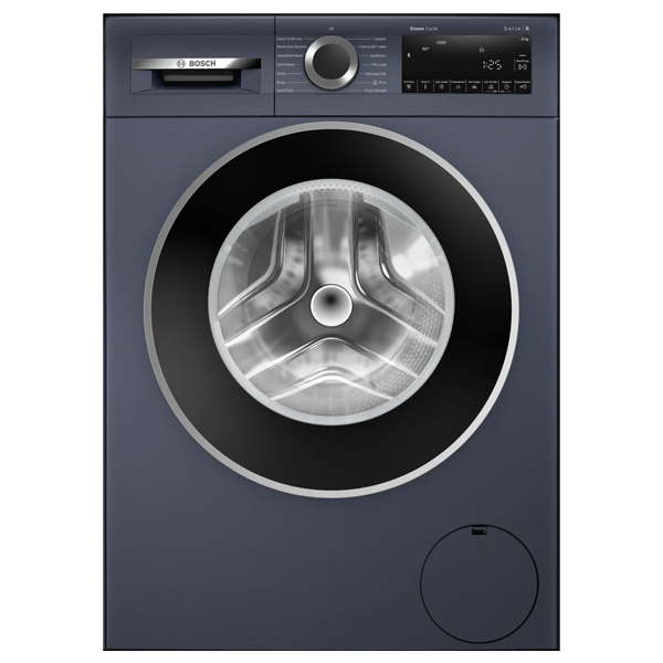 Bosch 9 kg 5 Star Fully Automatic Front Load Washing Machine (Series 6, Anti Wrinkle Feature, Dark Lake, WGA1420PIN)