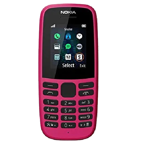 Nokia 105 DS  Pink (NOK105TA1174DSINPK)