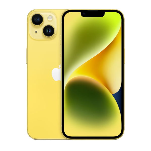 Apple iPhone 14 (256GB, Yellow, IP14256YELLOWMR3Y3)