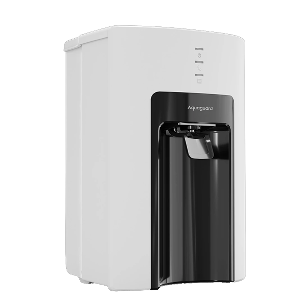 Aquaguard Sure Astor 1X RO+UV Stainless Steel Alkaline Water Purifier (5 L, White, AGSUREASTORSROUVSS1X)