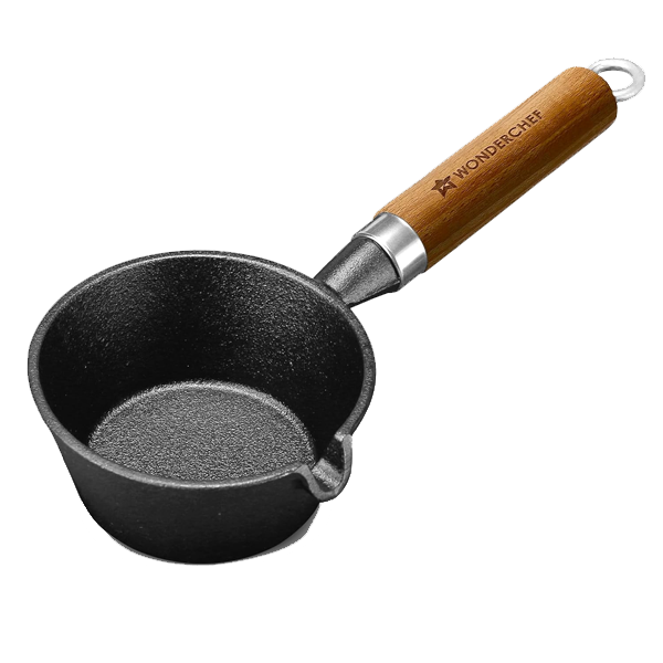 Wonderchef Ferro Light-Weight Cast-Iron Tadka Pan for Tempering (WCITPFERROCAST)