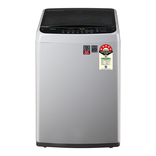 LG 6.5 kg Fully Automatic Top Load Washing Machine (Silver) (T65SPSF1Z)