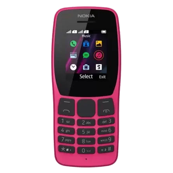 Nokia 110  4 GB ROM Pink (NOK110TA1192DSINPK)