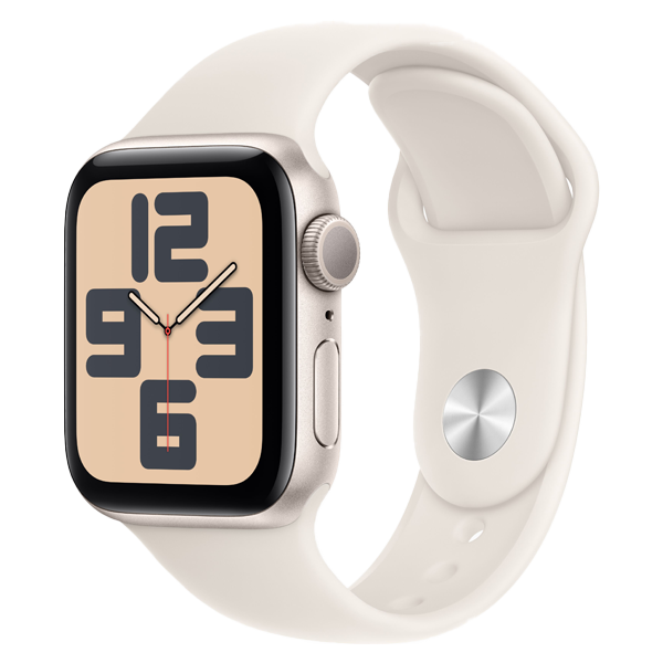 Apple Watch SE GPS 40mm Starlight Aluminium Case (IWSEGPS40STLALMXEF3)