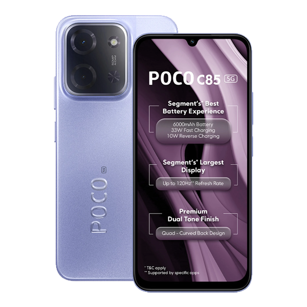 Poco C85 5G Spring Green 8GB RAM 128GB ROM (POCOC855G8128GB)