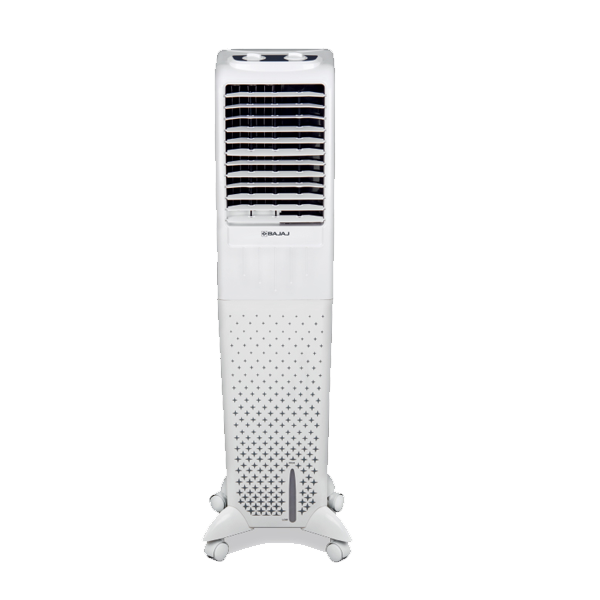 Bajaj TMH50 50 Litres Tower Air Cooler (Hexacool Technology, BAJAJTMH50, White)