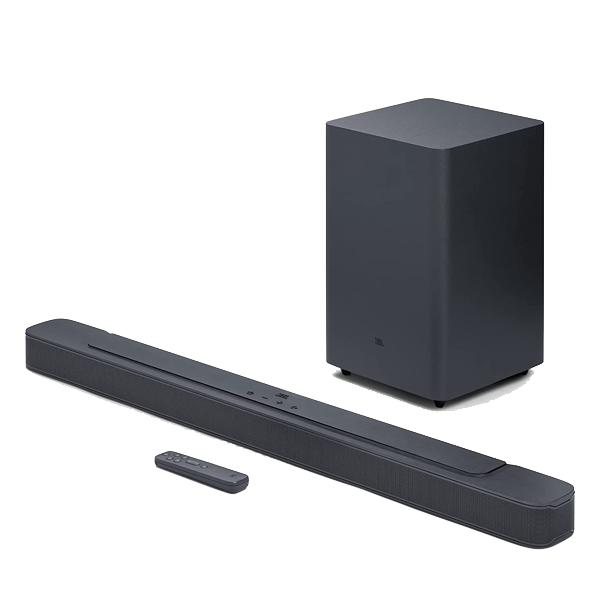 JBL Bar 2.1 Deep Bass (MK2), Dolby Digital, Wireless 6.5" Subwoofer, HDMI 300 W Bluetooth Soundbar  (JBLBAR21DBM2BLK)