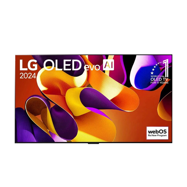 LG evo AI G4 165 cm (65 inch) OLED 4K Ultra HD Smart WebOS TV with Dolby Atmos (OLED65G6)