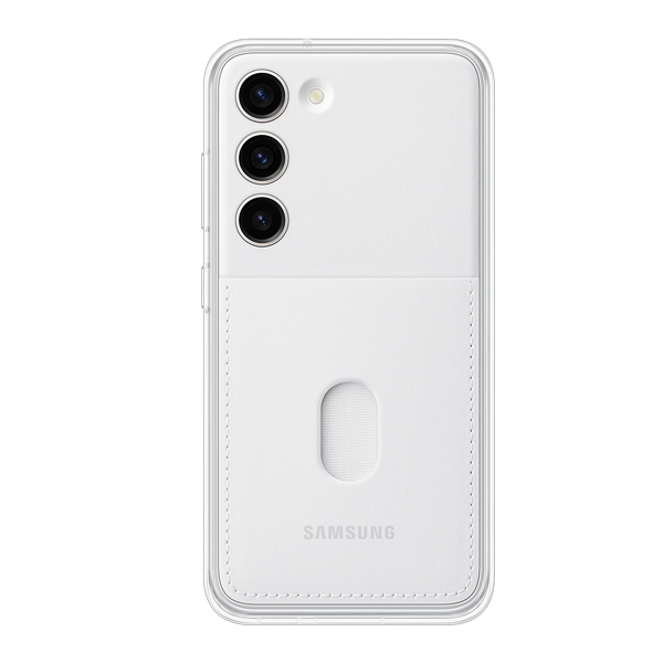 Samsung Galaxy S23 Frame Plastic Back Cover (SAMEFMS911C)