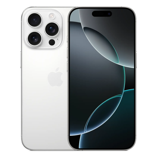 Apple iPhone 16 Pro 128 GB, White Titanium (IP16PRO128WHTTMYNE3)