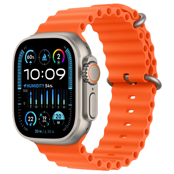 Apple Watch Ultra 2 GPS + Cellular 49 mm Ocean Band Orange (IWU2CEL49MMOROBMREH3)
