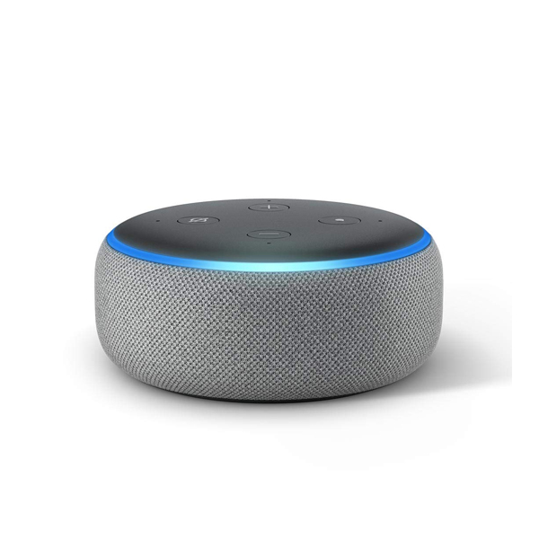 Amazon Echo Dot (3rd Generation, Charcoal) - AMAZONFTLITEWAVR3GEN